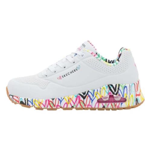 Uno - Liefdevolle Liefde Sneakers Skechers , White , Dames