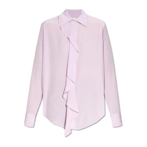 Zijden overhemd Victoria Beckham , Purple , Dames