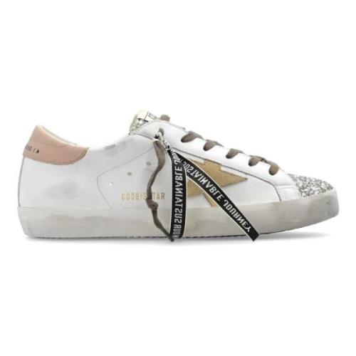 Witte Platte Schoenen Elegant Stijl Golden Goose , White , Dames