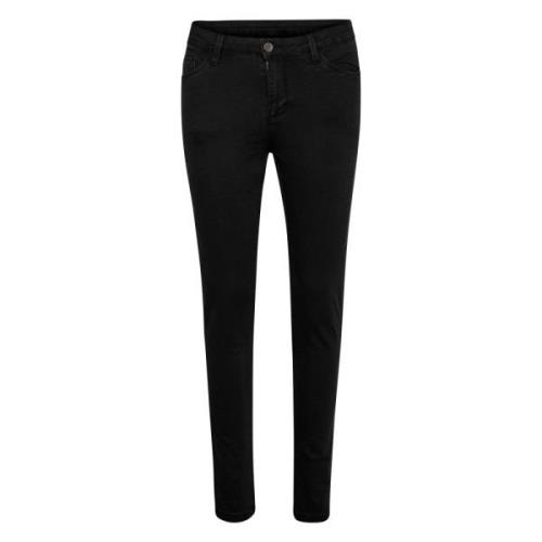 Kavicky jeans Kaffe , Black , Dames