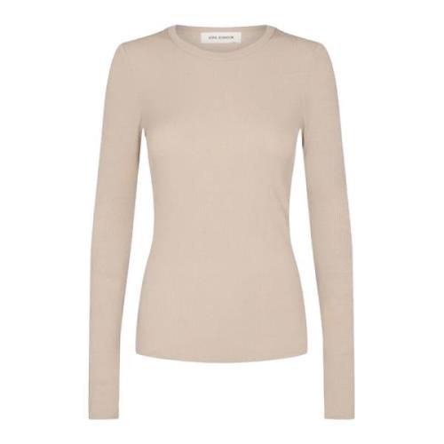 Zachte en Comfortabele Beige Blouse Sofie Schnoor , Beige , Dames