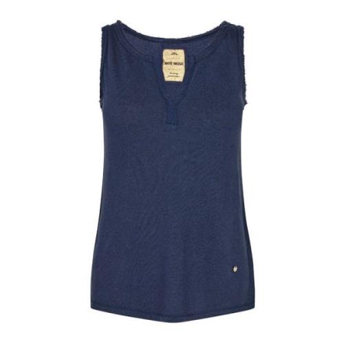 Sleeveless Tops MOS Mosh , Blue , Dames