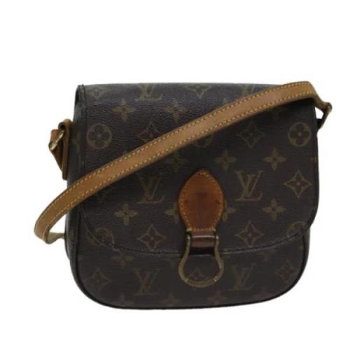 Pre-owned Canvas louis-vuitton-bags Louis Vuitton Vintage , Brown , Da...