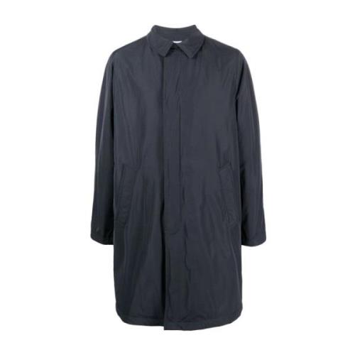 Nylon Raincoat Aspesi , Blue , Heren