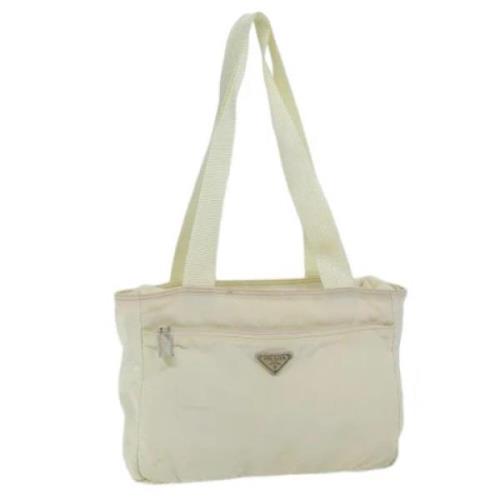 Pre-owned Nylon prada-bags Prada Vintage , Beige , Dames