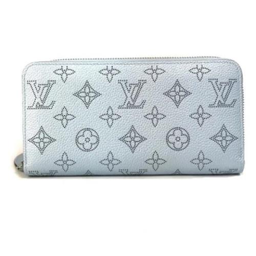 Pre-owned Fabric wallets Louis Vuitton Vintage , Blue , Dames