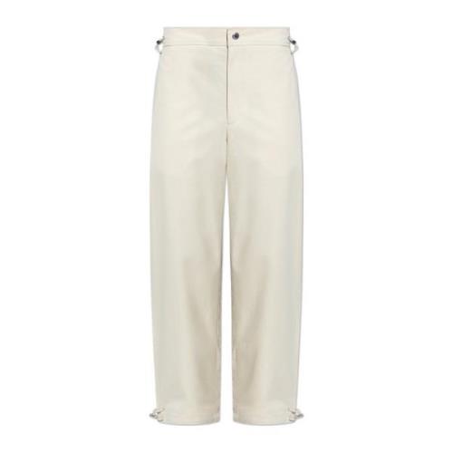 Wijdvallende broek Moncler , Beige , Heren