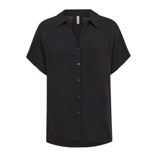 Short Sleeve Shirts Soyaconcept , Black , Dames