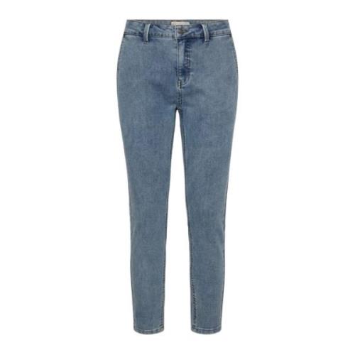 Stijlvolle Jane Jeans Lichtblauw Freequent , Blue , Dames