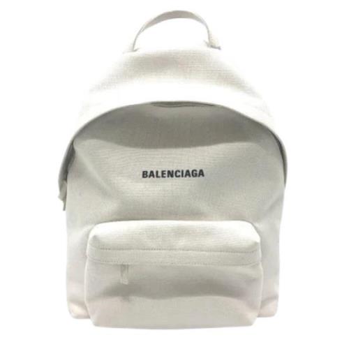 Pre-owned Fabric balenciaga-bags Balenciaga Vintage , White , Heren