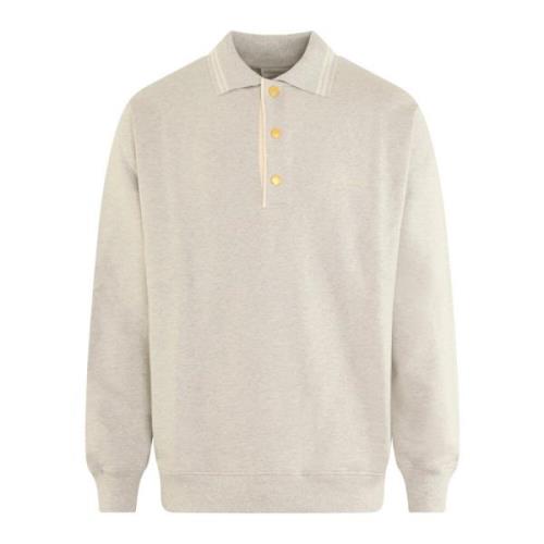 Grappig Polo Shirt Heren Drole de Monsieur , Gray , Heren