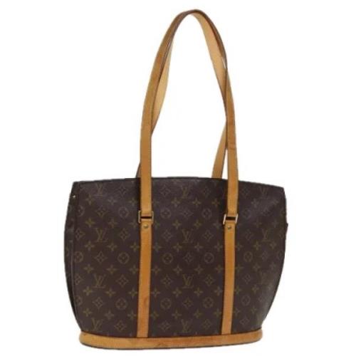 Pre-owned Canvas totes Louis Vuitton Vintage , Brown , Dames