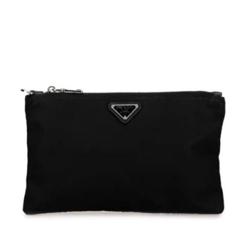 Pre-owned Nylon prada-bags Prada Vintage , Black , Dames