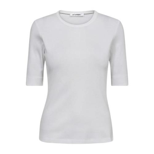 Witte Basic GrannyCC Tee T-Shirt Co'Couture , White , Dames