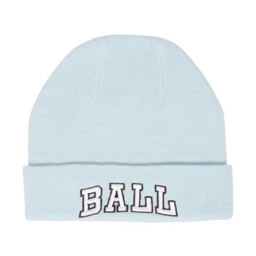 Blauwe Beanie Accessoires IJs Cool Logo Ball , Blue , Dames