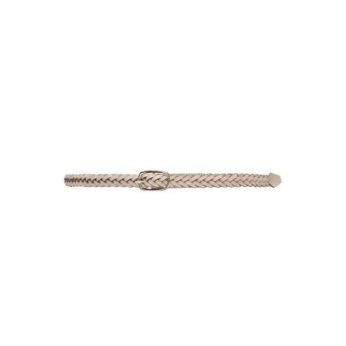 Gevlochten Riem Sand/Goud 15660 Stijl Depeche , Beige , Dames