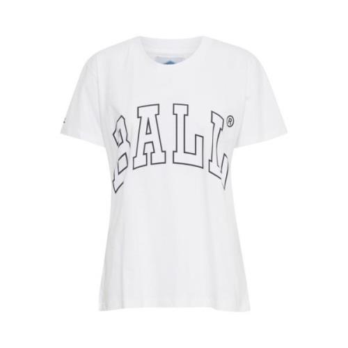 T-Shirts Ball , White , Dames