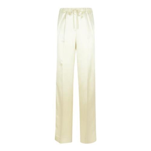 Groene Broek Jil Sander , Beige , Dames