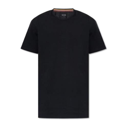 Crew Neck T-shirt Paul Smith , Black , Heren