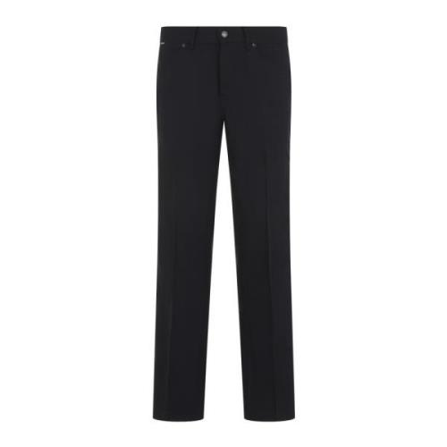 Navy 5-pocket broek Tom Ford , Blue , Heren