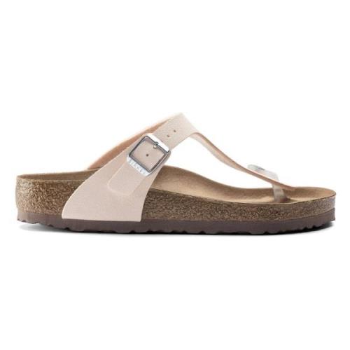 Gizeh Bfbc Earthy Veg Light Rose Veg Flip-flops Birkenstock , Pink , D...