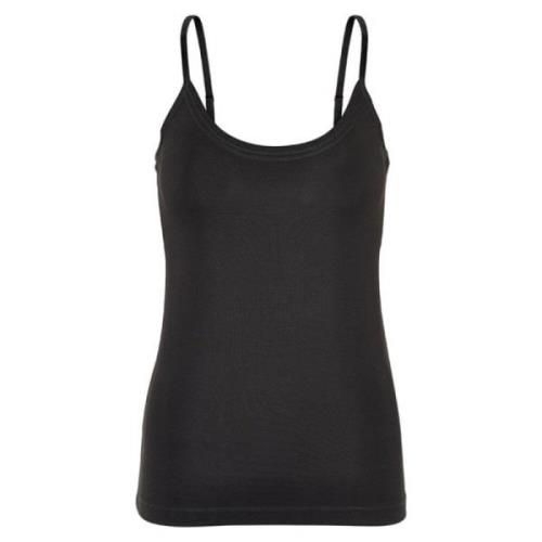 Verstelbare Band Mouwloze Top InWear , Black , Dames