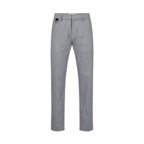 Moderne Melange Chino's met Regular Fit Iceberg , Gray , Heren