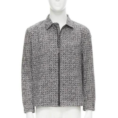 Pre-owned Cotton outerwear Bottega Veneta Vintage , Gray , Dames