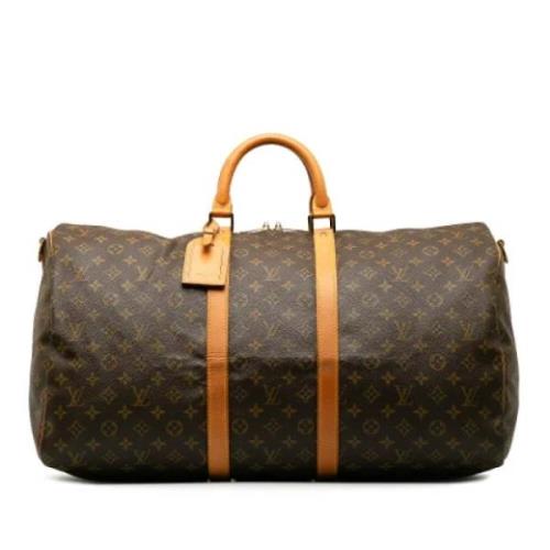 Pre-owned Canvas louis-vuitton-bags Louis Vuitton Vintage , Brown , Da...