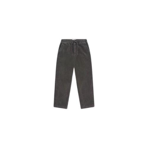 Corduroy Tapered Broek Wax London , Gray , Heren