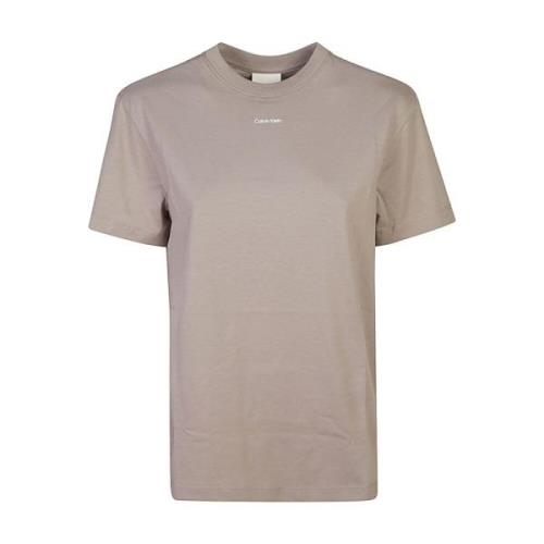 Grijze T-shirts en Polos Calvin Klein , Gray , Dames