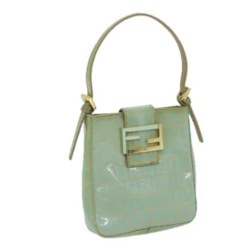 Pre-owned Canvas handbags Fendi Vintage , Green , Dames