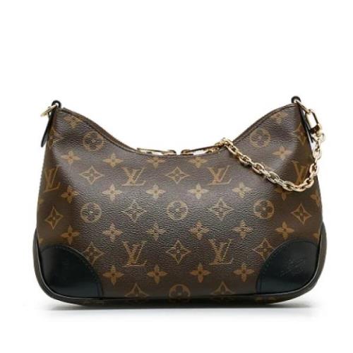 Pre-owned Canvas louis-vuitton-bags Louis Vuitton Vintage , Brown , Da...