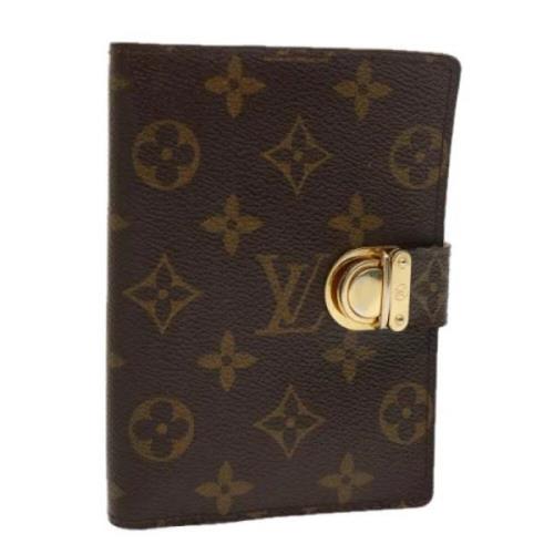 Pre-owned Canvas home-office Louis Vuitton Vintage , Brown , Dames