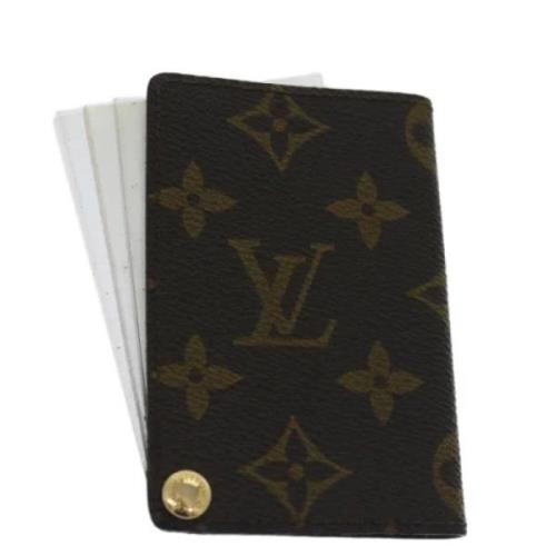 Pre-owned Canvas wallets Louis Vuitton Vintage , Brown , Dames