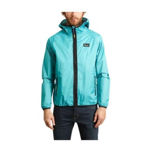 Turquoise Windbreaker Jas Penfield , Blue , Heren