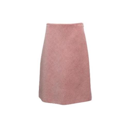 Pre-owned Velvet bottoms Prada Vintage , Pink , Dames