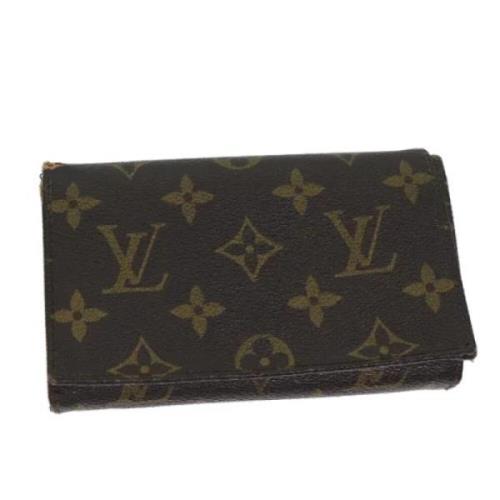 Pre-owned Canvas wallets Louis Vuitton Vintage , Brown , Dames