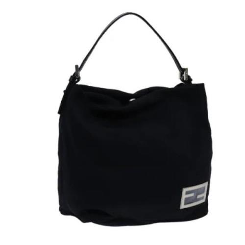 Pre-owned Nylon handbags Fendi Vintage , Black , Dames