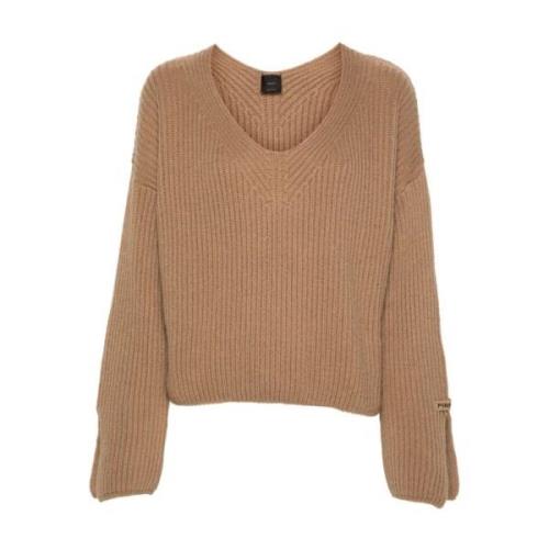 Stijlvolle Sweaters voor elke gelegenheid Pinko , Beige , Dames