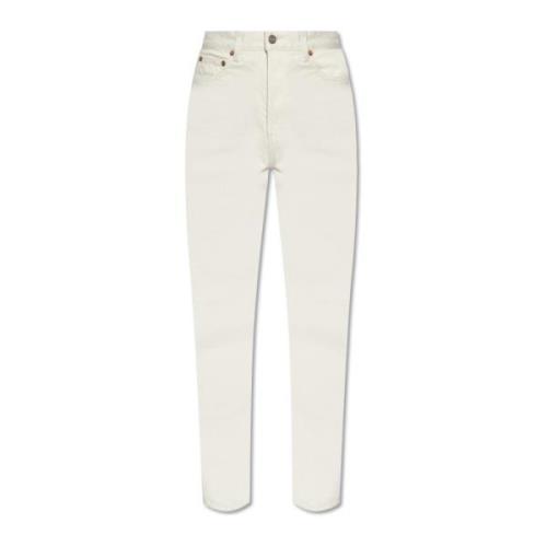 Jeans met toelopende pijpen Saint Laurent , Gray , Dames