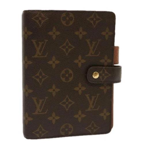 Pre-owned Canvas home-office Louis Vuitton Vintage , Brown , Dames