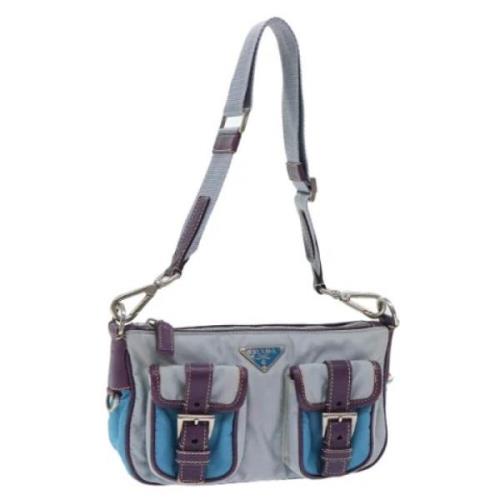 Pre-owned Nylon prada-bags Prada Vintage , Blue , Dames