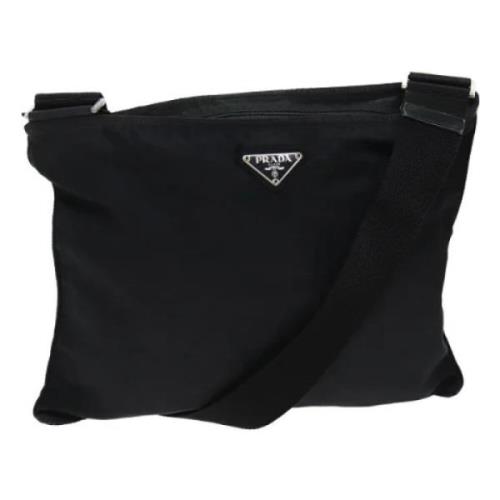 Pre-owned Nylon prada-bags Prada Vintage , Black , Dames