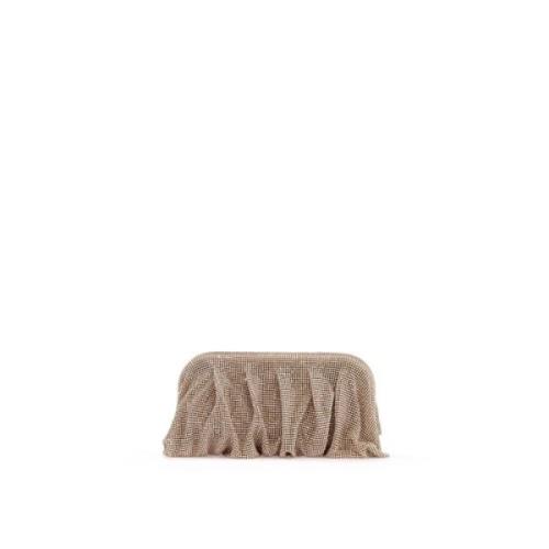 Kristal Mesh Clutch Venus La Grande Benedetta Bruzziches , Beige , Dam...