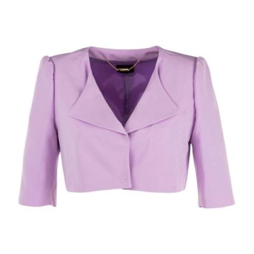 Damesblazer Licht Glicin/Rosa Winter Liu Jo , Pink , Dames