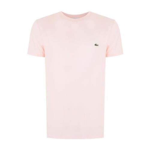 Roze T-shirts en Polos Lacoste , Pink , Heren