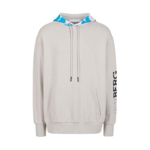 Hoodie met cartoonafbeelding Iceberg , Gray , Heren