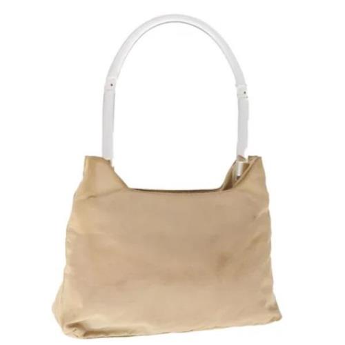 Pre-owned Nylon prada-bags Prada Vintage , Beige , Dames