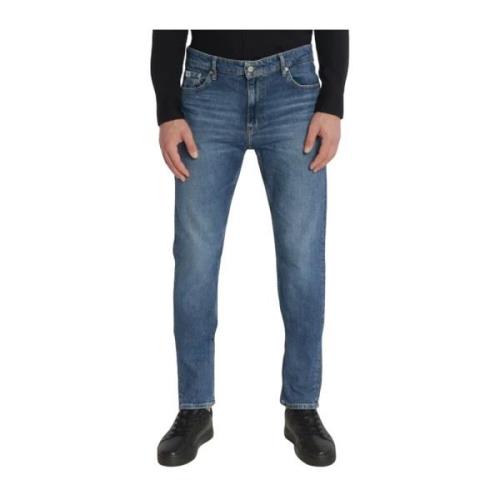 Stijlvolle Denim Broek Calvin Klein Jeans , Blue , Heren